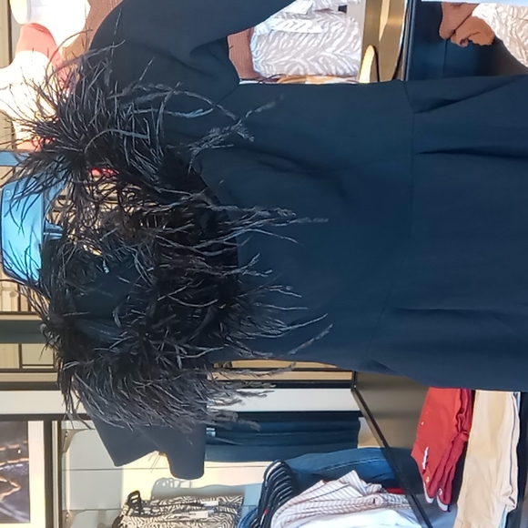 Calvin Klein faux fur romper - Picture 3 of 4